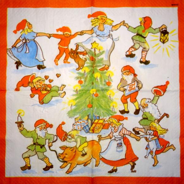 079 Dwarfs - 3-ply - Scandinavian